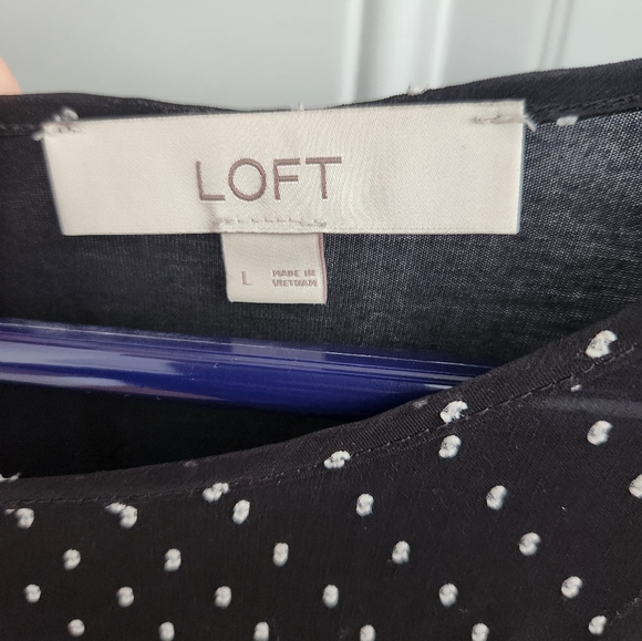 Loft Sheer Sleeve Shirt - Picture 2 of 5